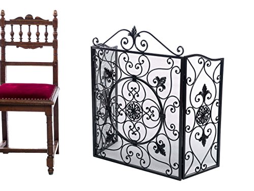 Kamin Funkenschutz Kamingitter - Kaminholzregal-experte